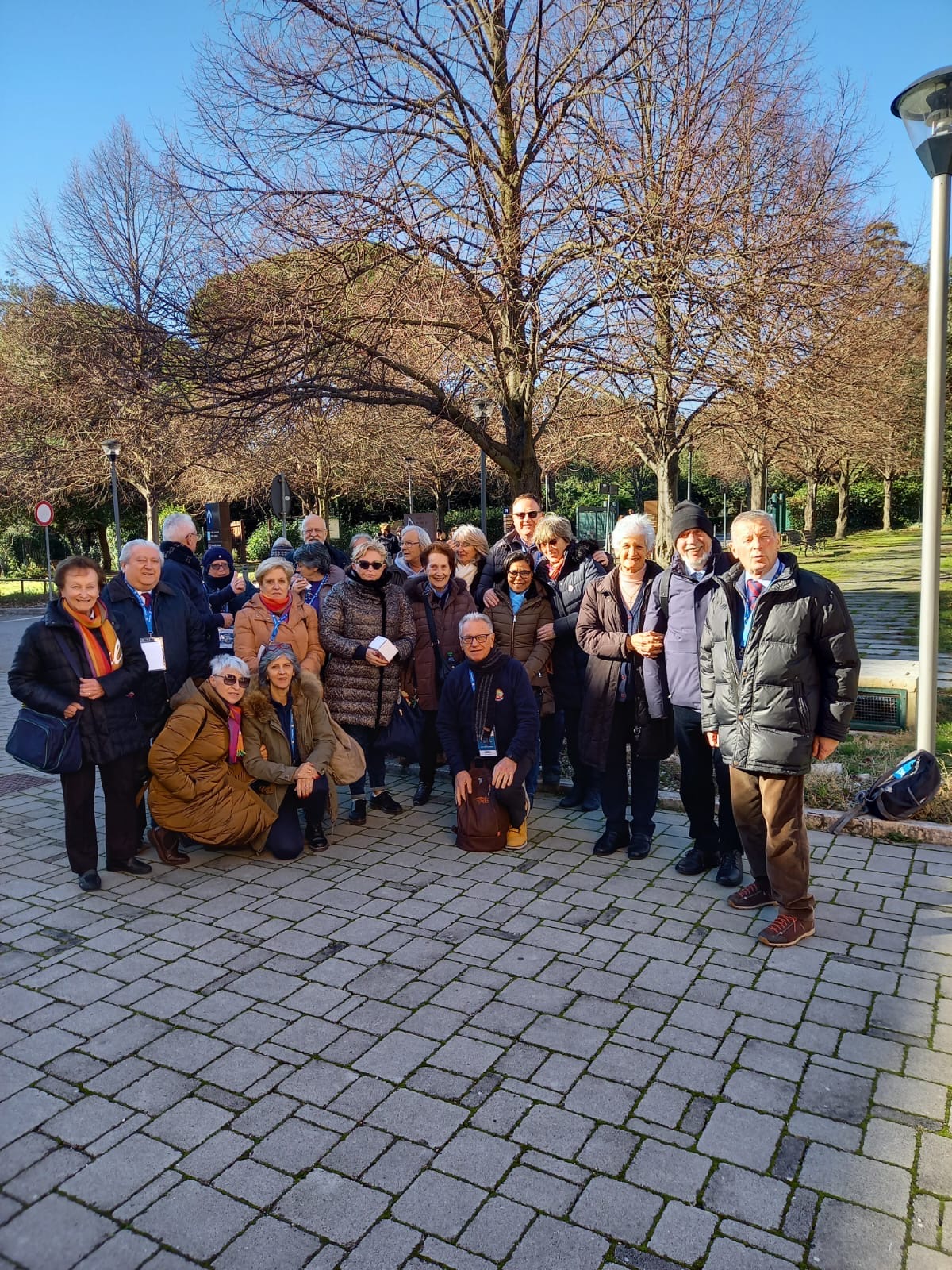 Il gruppo animatori dell'Unitalsi Triveneta che ha partecipato all'incontro Nazionale Unitalsi Assisi 2024.